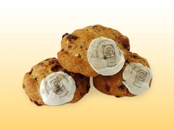 Eko speltbolletjes noten en rozijnen