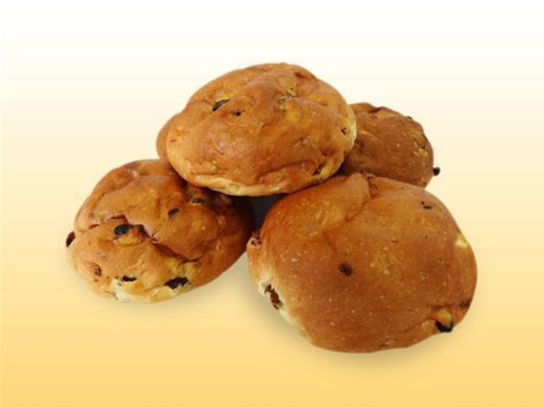 Rozijnenbolletjes aanbieding op woensdag