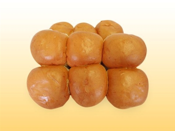 Mini witte bolletjes 12 stuks