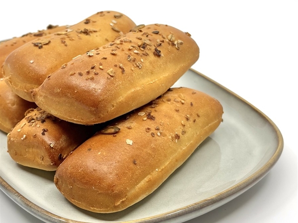 Vegetarisch worstenbroodje